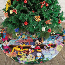 Kerstboomrok, 76 cm (30 inch) met Disney-figuren voor kerstversiering.