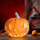 Πλαστικές κολοκύθες Wadada Jack O'Lantern, που λειτουργούν με μπαταρία, φωτισμένες με 8