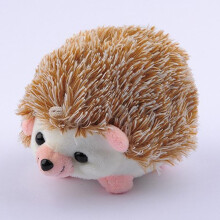Hedgehog Shape Cute Sewing Pincushion with Soft Cotton Fabric Pin Cushion Pin Brown