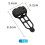 Bike Gel Skin Protective Case for Sensor, , Computer Sensor Black Cover,3Pc 4