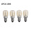 Λάμπα αλατιού Leke4PCS E14, σφαιρική λάμπα, 25W, αντικατάσταση φούρνου ψυγείου 240V 1