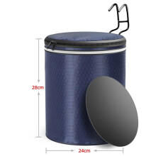 Electric bike basket waterproof and foldable suitable for mountain bikes ebikes