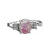 Xinyolin Oval Opal Rhinestone Knuckle Ring - Exquisite Women's Finger Ring 2