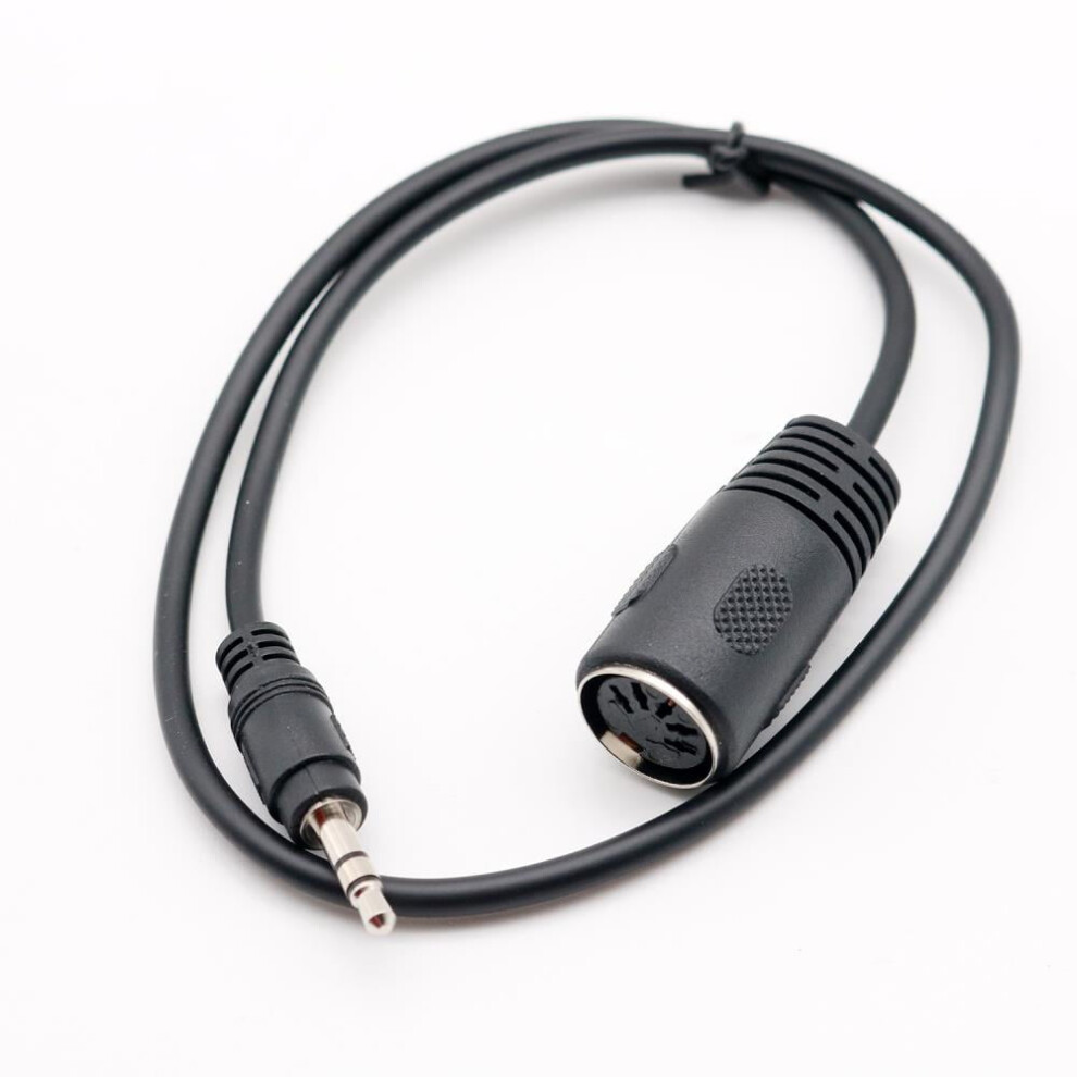 Women's For Din To 3.5Mm Cable 5 Pin Din To 3.5Mm Male Smartphone Aux Headphone Stereo Jack Adapter Input Cable 1M 50Cm 1.5M