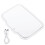 1pc Adjustable Dressing Mirror Car LED Makeup Mirror Vanity Mirror (White) 1