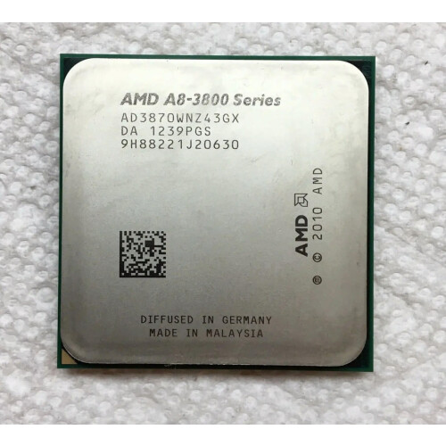 FOR A8-3870K AD3870WNZ43GX 3GHz Socket FM1 CPU Processor