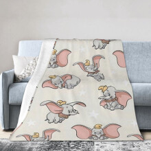 Dumbo-Kuscheldecken, flauschige Reisedecken für Schlafzimmer, Wohnzimmer, Sofa, Büro