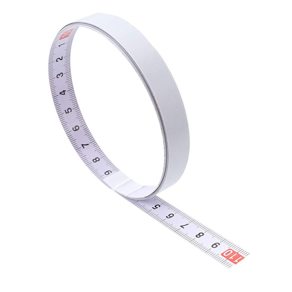 Self Adhesive Measuring Tape For Miter Saw And Sewing, Metric Steel Ruler Tape, Wear Resistant 9164114737939