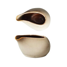 2pcs 5pcs 100ml Ceramic Milk Jug Latte Art Cup for Coffee Cappuccino with Comfortable Grip