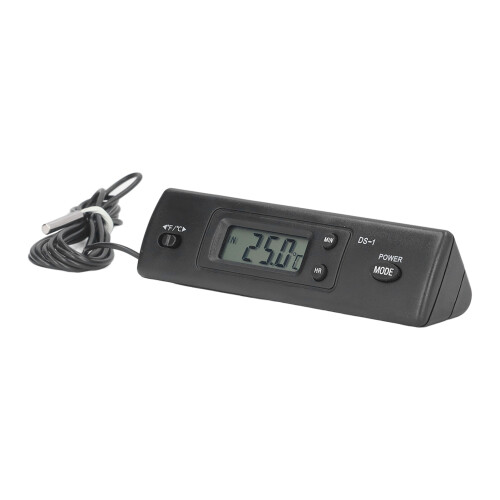 Digital Thermometer For Car, Fast Temperature Measurement With Waterproof Probe Celsius Fahrenheit Conversion, Multi-function Display For Body 1