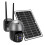 Solar Powered Security Camera Outdoor, Wireless Outdoor Surveillance System With 4G LTE Cellular Support, 360 Panoramic Coverage And Smart 6
