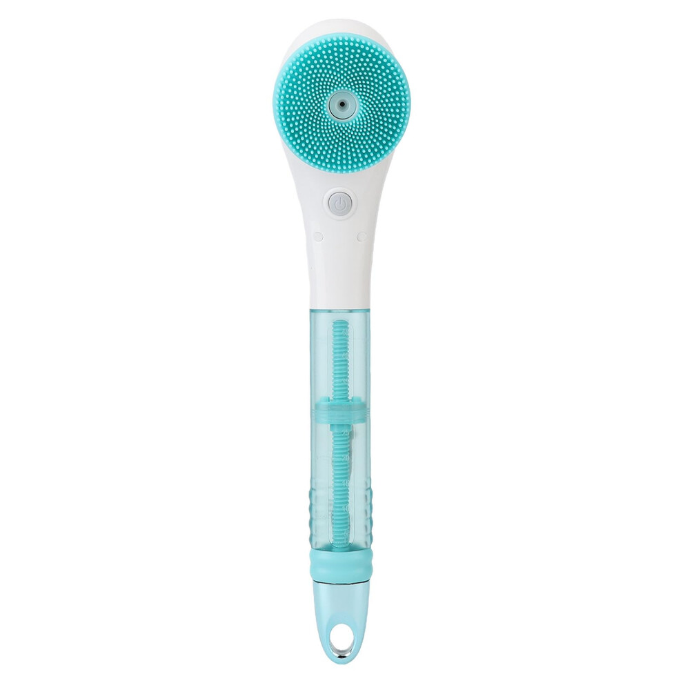 Electric Body Brush for Shower with 360 Rotating Scrubber, Waterproof Exfoliating Long Handle Design