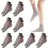 Non-slip stockings with cotton soles 1