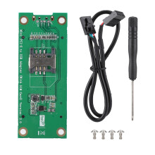 Dearadh Ciorcaid Leictrigh Tionsclaíoch Cuibheoir Mini PCI-E go USB le Sliotán Cárta SIM agus Tacaíocht Modúl LTE, Malartú Te, Tástáil