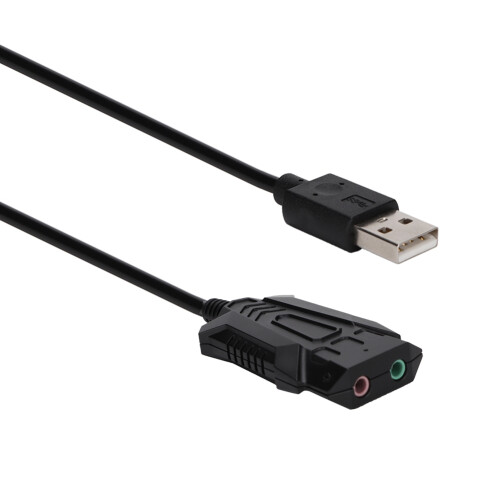 Βελτιωμένη κάρτα ήχου Προσαρμογέας ήχου USB Συμβατότητα συστήματος plug and play 2