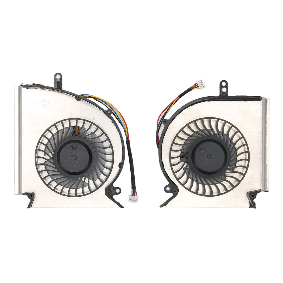 Cpu Gpu Fan For Msi Ge75 Gp75 Gl75, Effective Heat Dissipation And Low Power Consumption Solution, Aluminum Alloy Abs Material Ensures Longevity 9176269609610