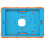 Capa resistente a impactos para iPad de 10,2 polegadas (modelos de 2021, 2020 e 2019, 9ª geração). Capa protetora fina e resistente, ideal para 6