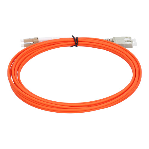 LC SC UPC Πολλαπλών Τρόπων Ινών Cable62.5/125LSZH Σκοινί Μπαλωμάτων με Θήκη για Πυρίμαχο Σήμα 2