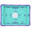 Capa resistente a impactos para iPad de 10,2 polegadas (modelos de 2021, 2020 e 2019, 9ª geração). Capa protetora fina e resistente, ideal para 6