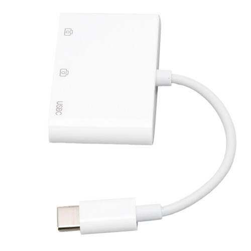 Διανομέας Plug & Play για iPhone, iPad, Προσαρμογέας ευρείας συμβατότητας με μεταφορά 2