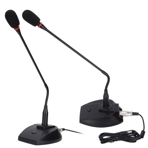 Highly Sensitive Microphone for Professional Use, Full Coverage with Flexible Gooseneck for Convenient Adjustment in Video Broadcasting 2