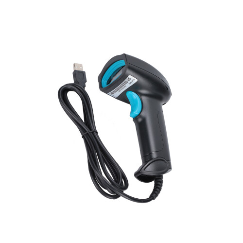 Handheld High Speed Barcode Scanner, Wireless 1D 2D with Automatic Sensing and Screen Scan Functionality, USB Wired QR Code Reader Compatible for Wind 1