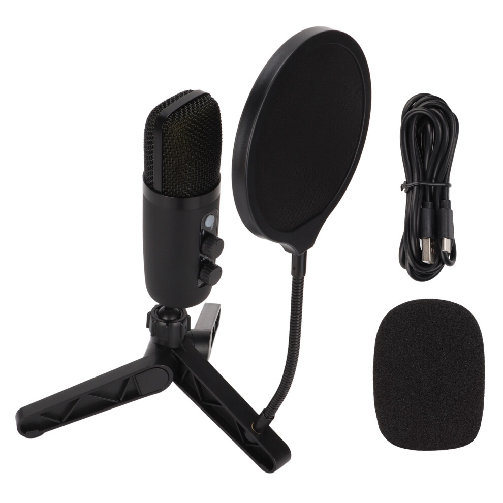 Studio-Quality Usb Microphone - Excellent Sound Quality, Rotatable Top-Addressed Microphone For Podcasting, Streaming, And Gaming 9482828842948