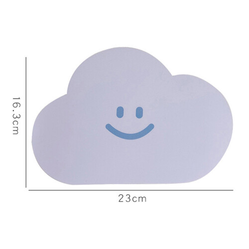 Μοναδικό Mousepad Cloud, Χαριτωμένος και Αισθητικός Σχεδιασμός Cloud για Δημιουργικούς 1