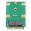Adaptor NGFF M.2 la Mini PCI-E Express cu convertor de placă adaptor SSD, durată lungă de viață și performanță eficientă, convertește SSD 7