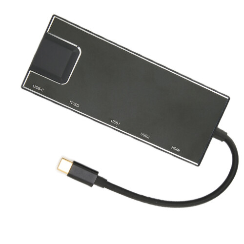Κόμβος USB C υψηλής ταχύτητας με μεταφορά δεδομένων 5Gbps και υποστήριξη οθόνης 4K, 2