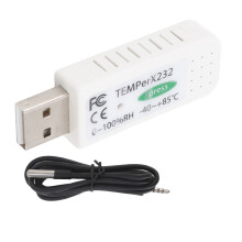 Temperature Humidity Meter With Automatic Induction Data Acquisition SuperSpeed USB Ambient Monitoring High Precision Sensor Warning Function Indoor U