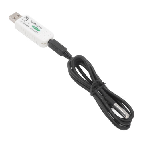 Temperature Humidity Meter With Automatic Induction Data Acquisition SuperSpeed USB Ambient Monitoring High Precision Sensor Warning Function Indoor 1