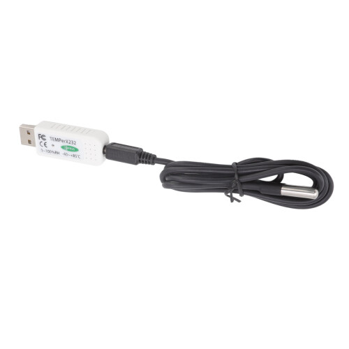 Temperature Humidity Meter With Automatic Induction Data Acquisition SuperSpeed USB Ambient Monitoring High Precision Sensor Warning Function Indoor U 1