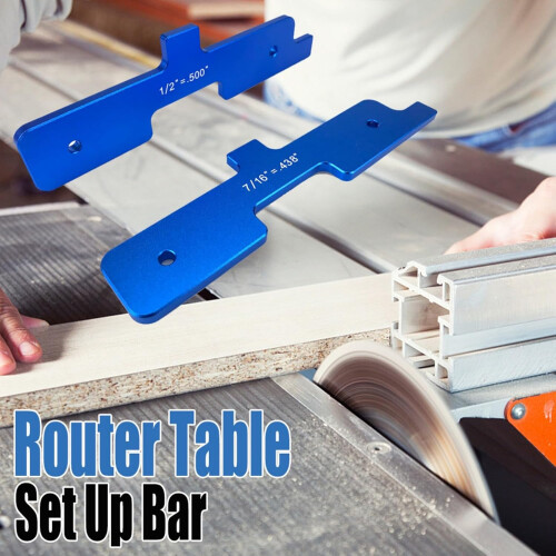 Router Table Setup Block for Precise Height Depth Angle Measuring in Woodworking Tools 2