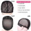 2Pcs XL Black Double Lace Wig Cap with Adjustable Straps for Wig Making Secure Fit 4
