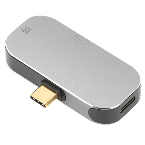 USB C Splitter With Wireless Charging Super-Speed Interface Data OTG Hub For Phones Laptops And Tablets Docking Solution 1