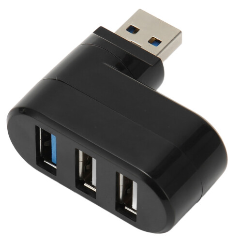 Μεταφορά δεδομένων USB Hub, 3 θύρες περιστρεφόμενου USB3.0 Hub για υπολογιστή, φορητό