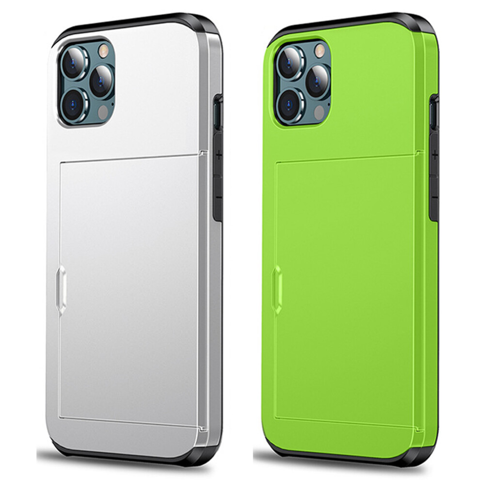 Slim Wallet Phone Cover, Anti-Scratch Shockproof Case Compatible With Iphone 14 Plus, Military Grade Protection Cover With Hidden Card Slot For Women 9012494620511