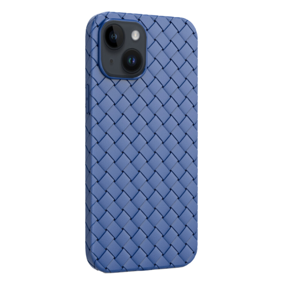 Comfortable Grip Ultra Thin Case For Ip14 6.1, Precision Design With Woven Pattern And Raised Bezel, Enhanced Camera Protection Shockproof Liquid Sili 9012494516876
