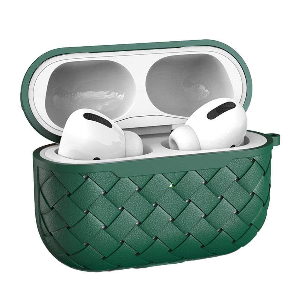 Ultra Robust Airpods 3 Case, Elegant Design Genuine Leather Protective Cover With Visible Led Indicator For Convenient Wireless Charger Use 9176269915766