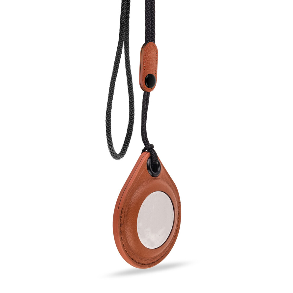 Integrated Structure Anti-Loss With Retro Keychain Carabiner, Eco-Tanned Leather Finish Offers Smooth Sound Transfer, Versatile Elastic Cord Loop For 9012494621877
