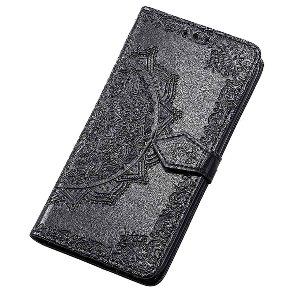 Wallet Case For Iphone 14 Plus, Flower Embossed Pu Leather With Magnetic Closure Slim Protective Case Flip Folio, Credit Card Slot And Kickstand 9176269811518