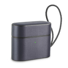 Vezeték nélküli töltőkhöz való tok Airpods3-hoz, kézzel készített valódi bőr borítás, esztétikus megjelenés, elegáns kialakítás
