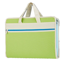 Expandable Pockets Comfortable Carry Handle Scratch Resistant for Home Office Car Safe Box Storage (Waterproof Canvas)