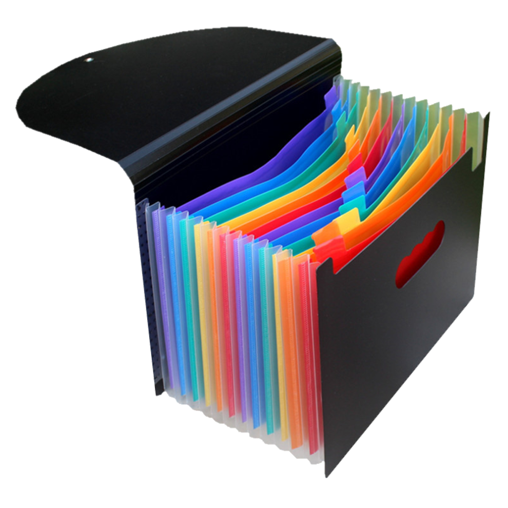 Expanding File Folders For Receipts, Coupons, Tickets, Vouchers, Checks, Notes, Business Cards And Bills, 13 Pockets For Large Capacity And Easy Subdi 9176269918828