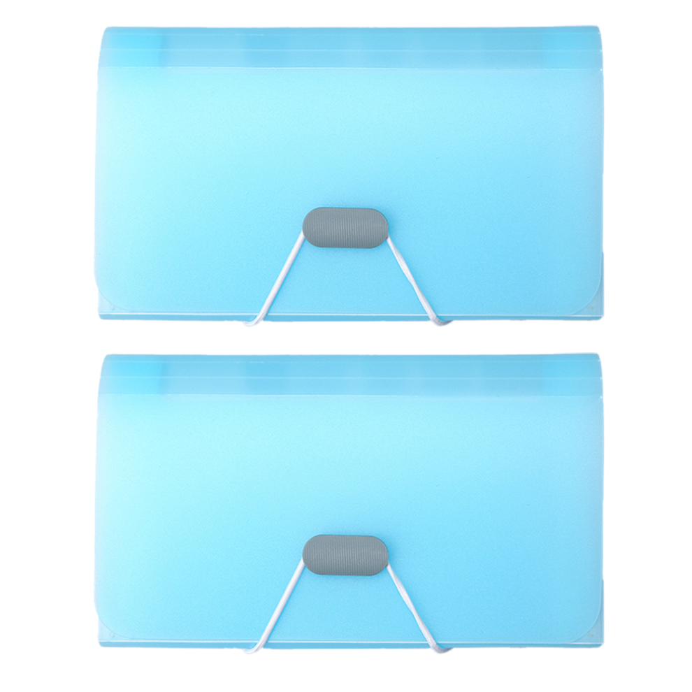 Tabbed Pockets Accordion Folders, Portable Document Organizer For Receipts, Tickets, Coupons, Etc., A6 Size, Button Elastic Closure, Diagonal Pattern 9012494520163