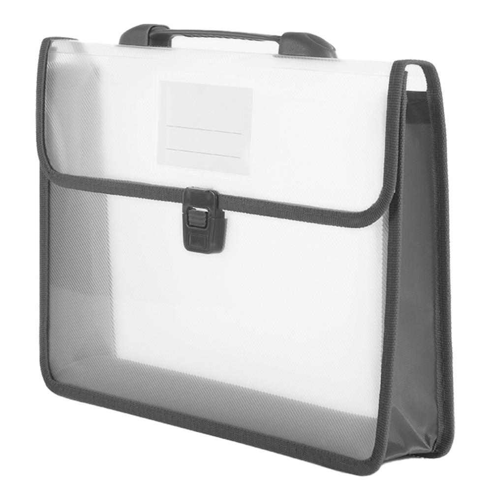 Scratch Resistant Expanding File Folder, Waterproof And Durable Pp Material, Portable Document Organizer For Legal Size With Flexible Flap And Ergonom 9012494623338