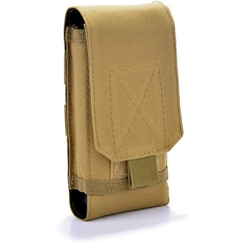 Clipe de cinto com forro macio, bolsa multifuncional para dispositivos e equipamentos com proteção em material durável.