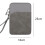 Bolsa universal para tablets de até 8 polegadas, com forro interno de fibra macia de alta densidade, exterior resistente à água para uso diário e 2
