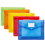 Pochette extensible pour documents, organiseur de documents robuste avec fermeture à pression, visualisation transparente pour les feuilles de 1